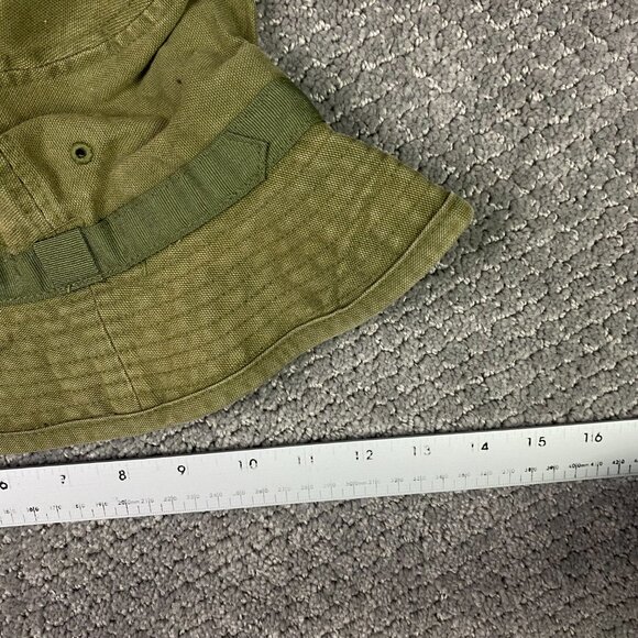 Kangol Bucket Hat Medium Olive Green Organic Canvas Lahinch - Picture 10 of 11